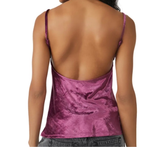NWT Free People Women's Purple Tank - Picture 4 of 8